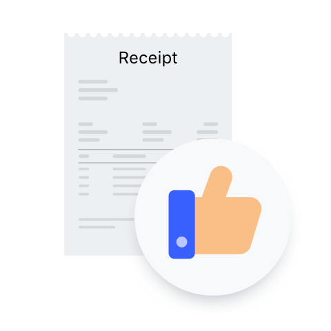 Approve step in Receipt Capture workflow