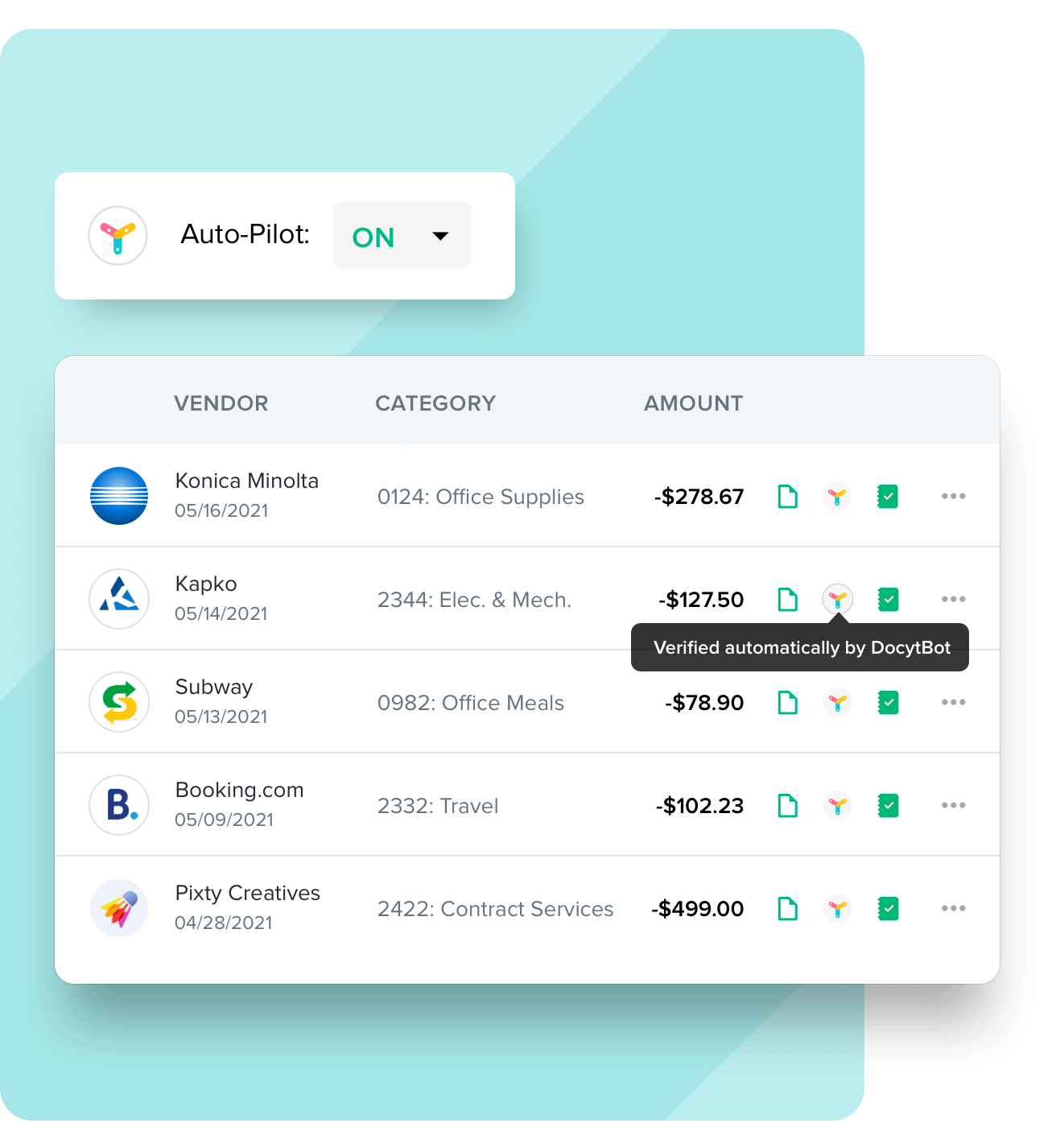 Docyt automates ledger reconciliation