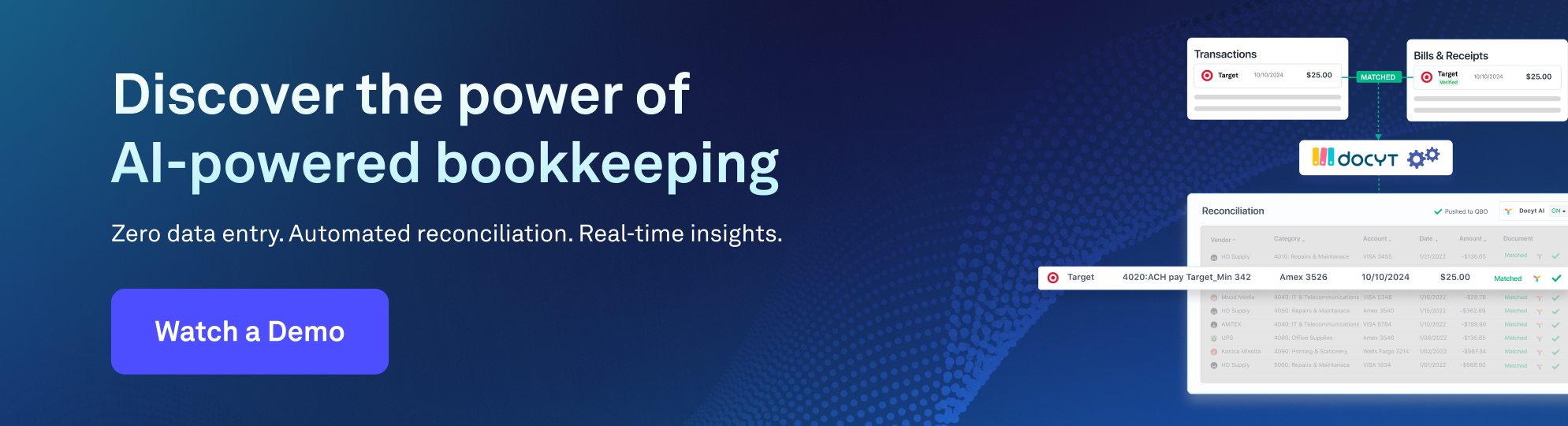 Discover the power of AI-powered bookkeeping