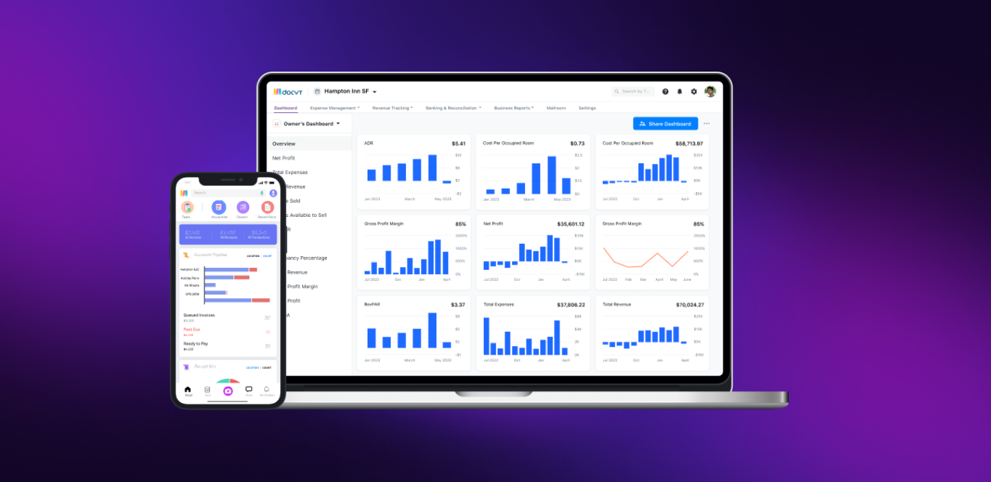 Docyt KPIs Tracking & Advanced Financial Reports