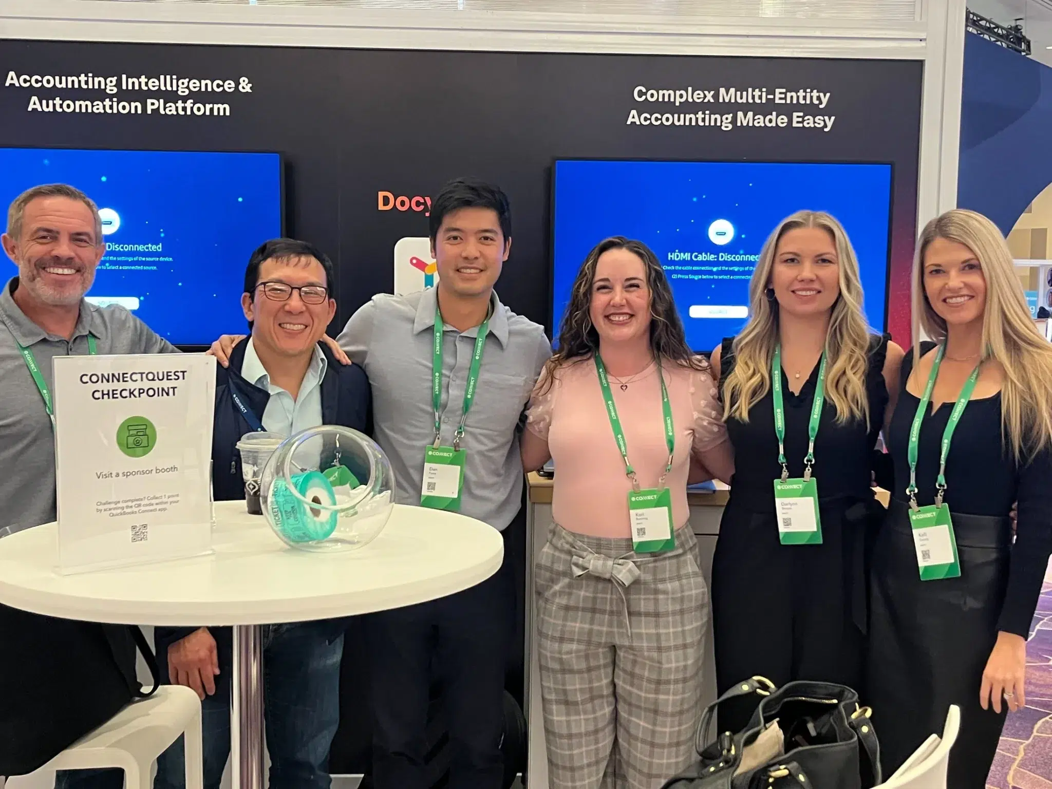 The Docyt Team At #Qbconnect