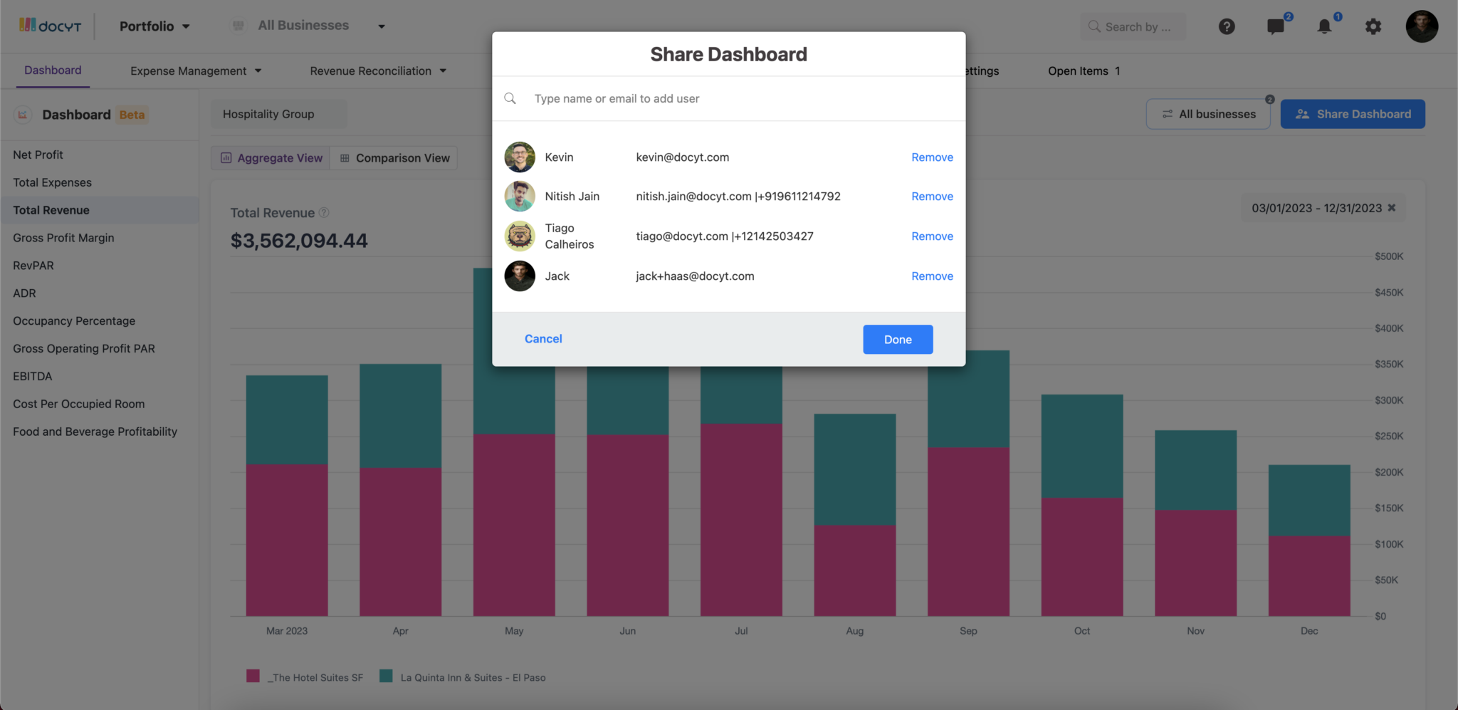 Portfolio Dashboard - Share with Key Stakeholders