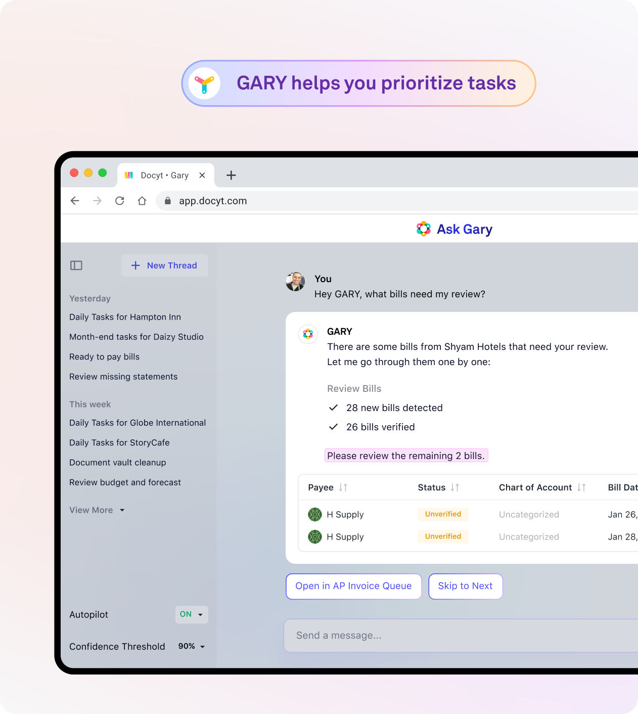 Gary Ai Bookkeeper