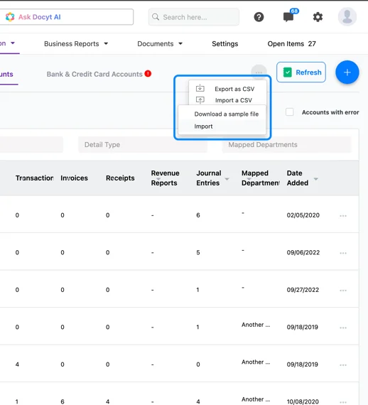 Coa Upload Csv 1