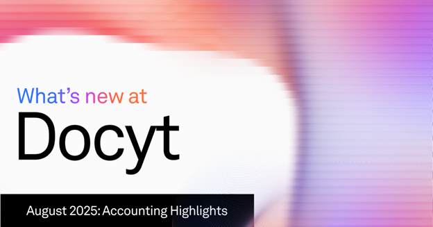 August Edition Whats New At Docyt For Accounting Firms